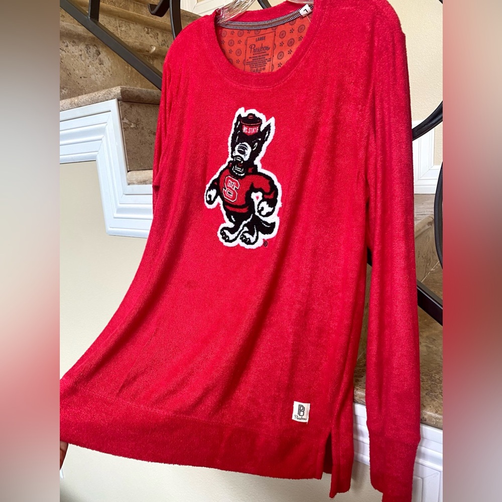 Nc State Wolf Patch Sweater Nwot - image 3